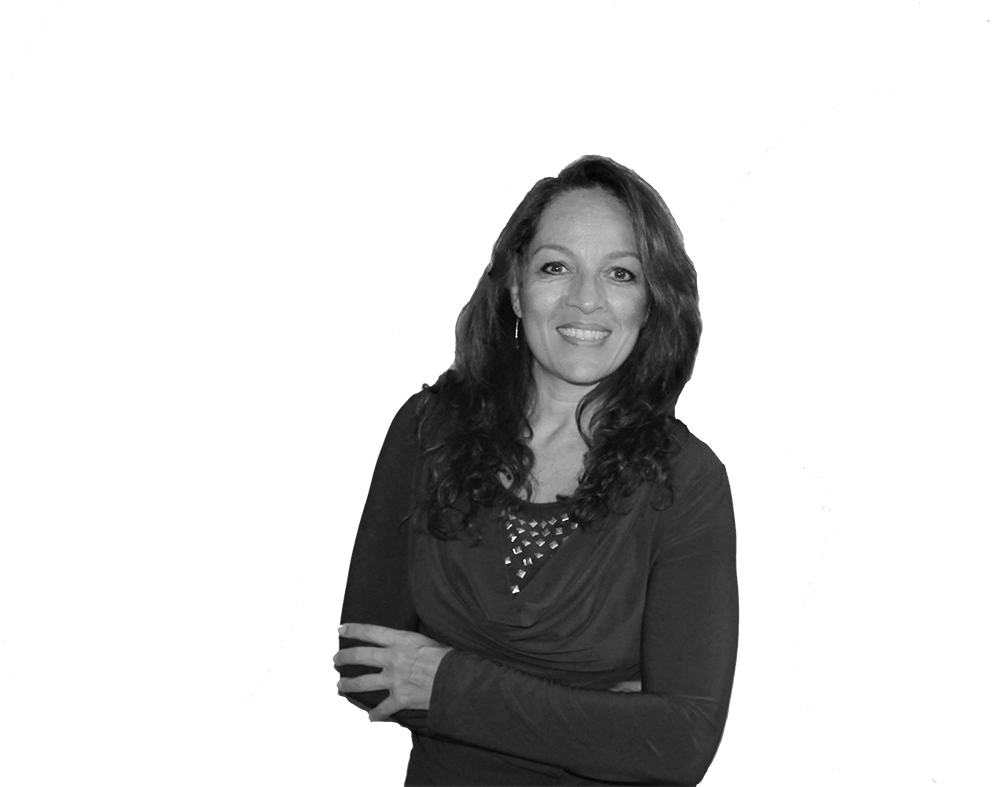 Angela Head Shot BW smaller