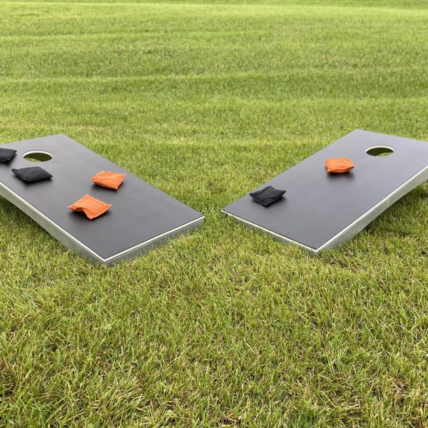 Cornhole Photos in Grass